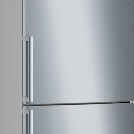 Réfrigérateur congélateur bas BOSCH , Série 6, Froid No Frost, 440L, Inox